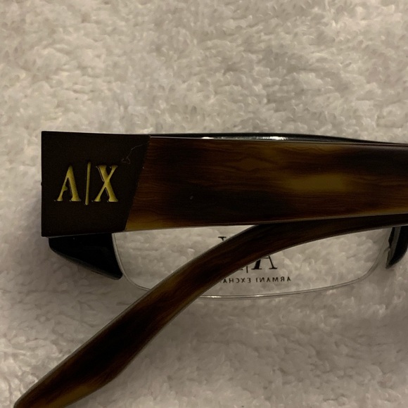 A/X Armani Exchange hand made Acetate frames AX203 Semi Rimless - Picture 4 of 11
